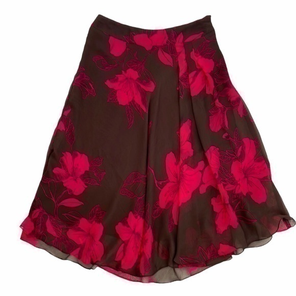 Petite Sophisticate Dresses & Skirts - Petite Sophisticate Floral Skirt